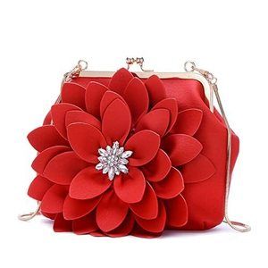 Textured Formal Purses Handbags Chains Strap Satchel Satchel Wristlet